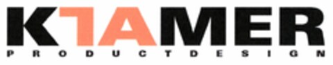 KLAMER PRODUCTDESIGN Logo (DPMA, 01.10.2003)