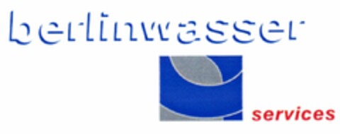 berlinwasser services Logo (DPMA, 01.09.2005)