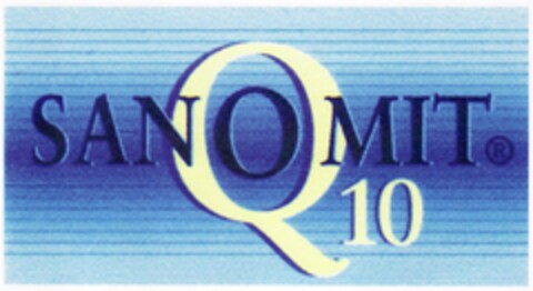 SANOMIT Q10 Logo (DPMA, 29.11.2007)