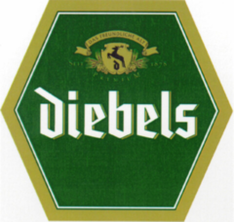 diebels Logo (DPMA, 03/10/1995)