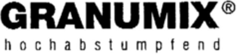 GRANUMIX hochabstumpfend Logo (DPMA, 17.12.1996)