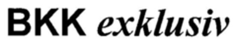 BKK exklusiv Logo (DPMA, 15.01.1998)