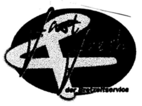 fast & fresh der Brotzeitservice Logo (DPMA, 05.02.1998)