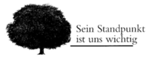 Sein Standpunkt ist uns wichtig Logo (DPMA, 07.10.1998)