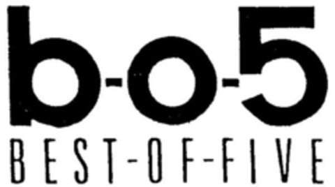 b-o-5 B E S T-O F-F I V E Logo (DPMA, 04.02.1999)