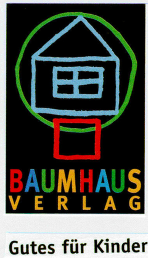 BAUMHAUS VERLAG Gutes für Kinder Logo (DPMA, 16.05.2000)