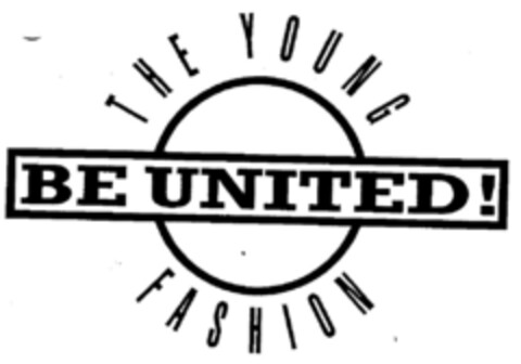 BE UNITED THE YOUNG FASHION Logo (DPMA, 27.08.1999)