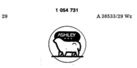 ASHLEY Logo (DPMA, 13.01.1983)