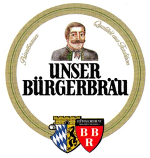 UNSER BÜRGERBRÄU Logo (DPMA, 03.06.1986)