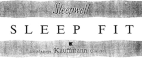 Sleepwell SLEEP FIT Logo (DPMA, 15.12.1991)