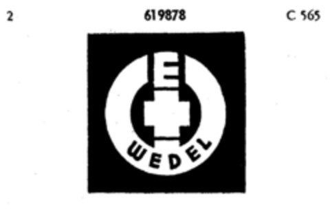 E+ WEDEL Logo (DPMA, 09.06.1950)