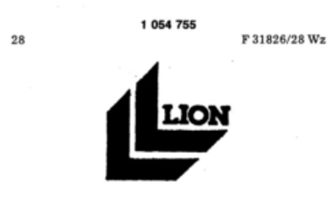 LION Logo (DPMA, 19.03.1983)