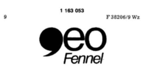 geo Fennel Logo (DPMA, 12/27/1989)