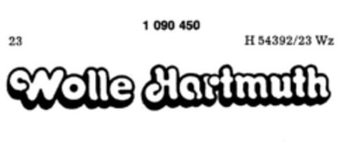 Wolle Hartmuth Logo (DPMA, 23.05.1985)