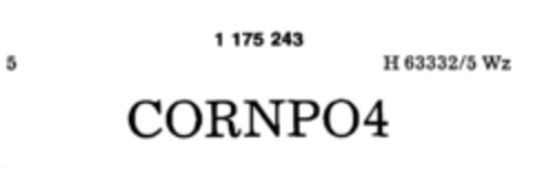 CORNPO4 Logo (DPMA, 04/02/1990)