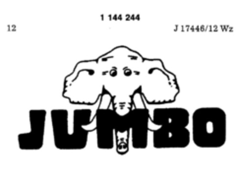 JUMBO Logo (DPMA, 23.03.1982)