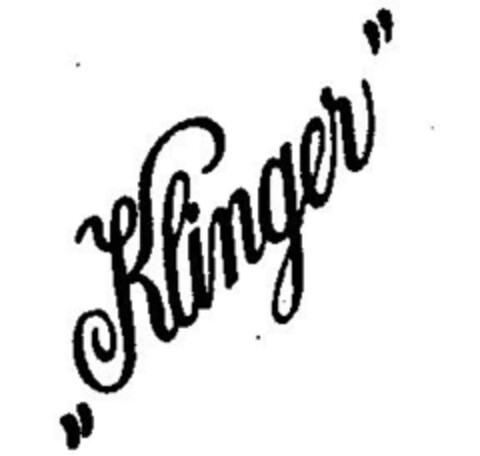 "Klinger" Logo (DPMA, 06/11/1930)