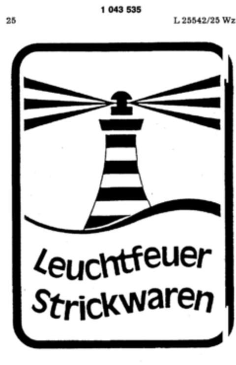 Leuchtfeuer Strickwaren Logo (DPMA, 28.01.1982)