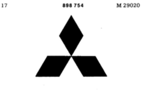 898754 Logo (DPMA, 02/09/1968)