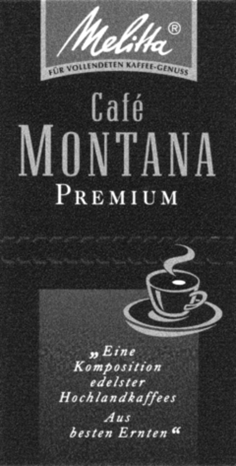 Melitta Cafe MONTANA Logo (DPMA, 28.01.1992)