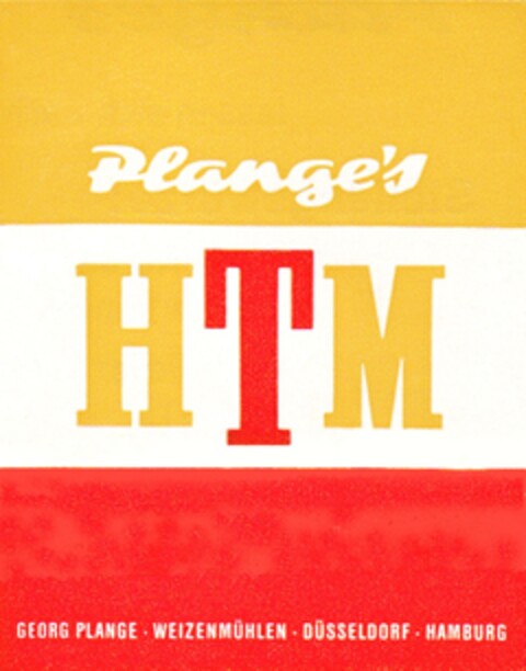 Plange`s HTM Logo (DPMA, 15.05.1964)