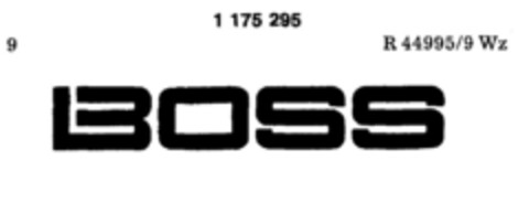 BOSS Logo (DPMA, 02.01.1987)