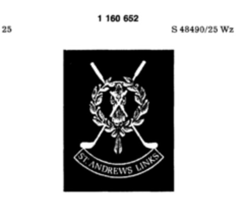 ST. ANDREWS LINKS Logo (DPMA, 24.05.1989)