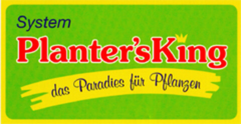 Planter`sKing das Paradies für Pflanzen Logo (DPMA, 10/19/1991)