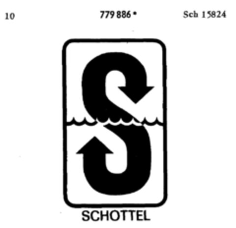 S SCHOTTEL Logo (DPMA, 09.08.1963)
