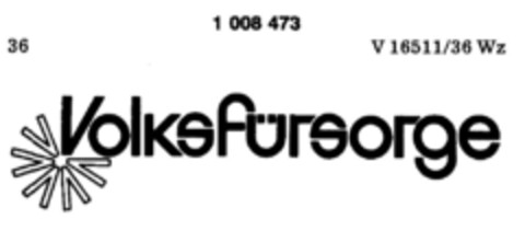 Volksfürsorge Logo (DPMA, 02.04.1979)