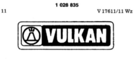 VULKAN Logo (DPMA, 06.07.1981)