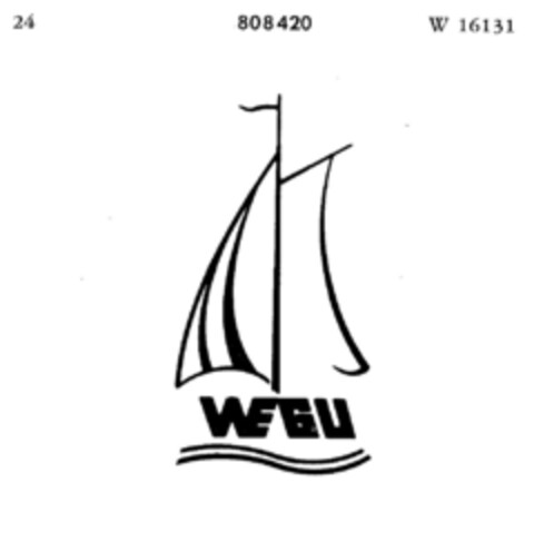 WEGU Logo (DPMA, 12.06.1964)