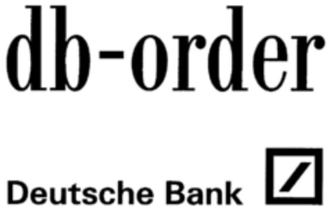 db-order Deutsche Bank Logo (DPMA, 25.02.2000)