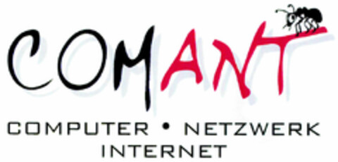 COMANT COMPUTER · NETZWERK INTERNET Logo (DPMA, 17.07.2000)