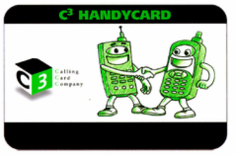 C3 HANDYCARD Calling Card Company Logo (DPMA, 26.10.2000)