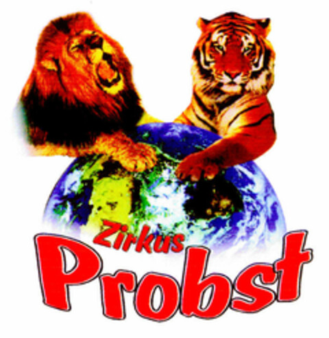 Zirkus Probst Logo (DPMA, 25.05.2001)