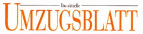 Das aktuelle UMZUGSBLATT Logo (DPMA, 23.10.2001)
