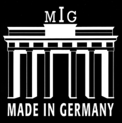 MIG MADE IN GERMANY Logo (DPMA, 17.12.2008)