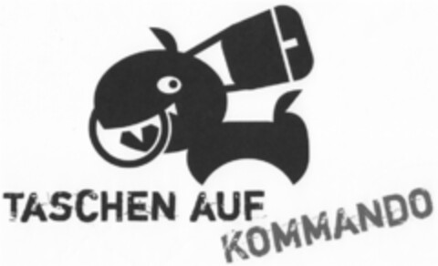 TASCHEN AUF KOMMANDO Logo (DPMA, 17.08.2009)