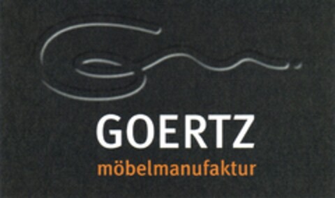 GOERTZ möbelmanufaktur Logo (DPMA, 22.05.2010)