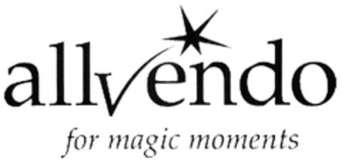 allvendo for magic moments Logo (DPMA, 14.10.2010)