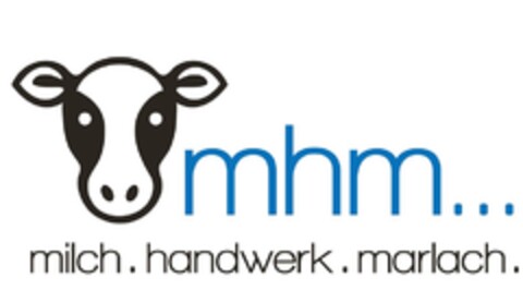 mhm... milch.handwerk.marlach. Logo (DPMA, 20.08.2015)