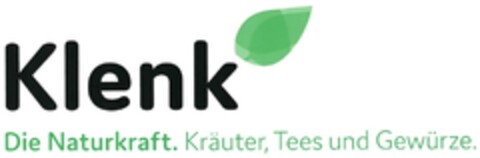 Klenk Die Naturkraft. Kräuter, Tees und Gewürze. Logo (DPMA, 25.04.2018)