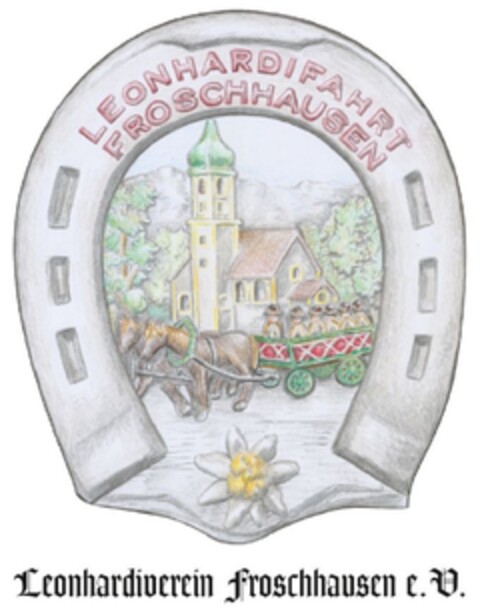 LEONHARDIFAHRT FROSCHHAUSEN Leonhardiverein Froschhausen e.V. Logo (DPMA, 11/06/2018)