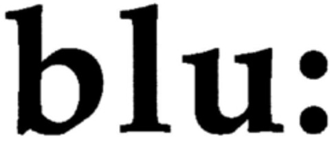 blu: Logo (DPMA, 06.04.2002)