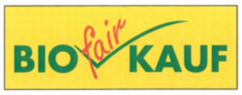BIO fair KAUF Logo (DPMA, 20.10.2004)