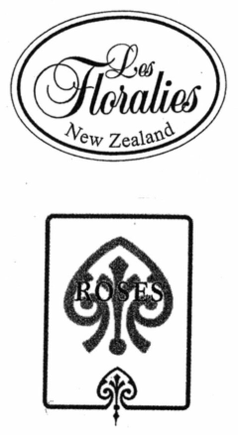 Les Floralies New Zealand ROSES Logo (DPMA, 13.01.2005)