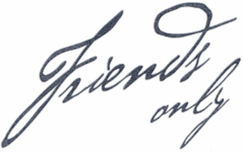 Friends only Logo (DPMA, 06/04/2005)