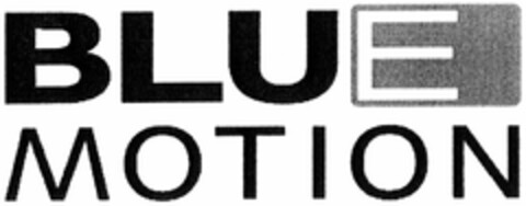 BLUE MOTION Logo (DPMA, 07/23/2005)