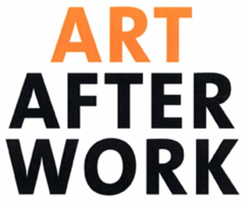 ART AFTER WORK Logo (DPMA, 12.12.2005)